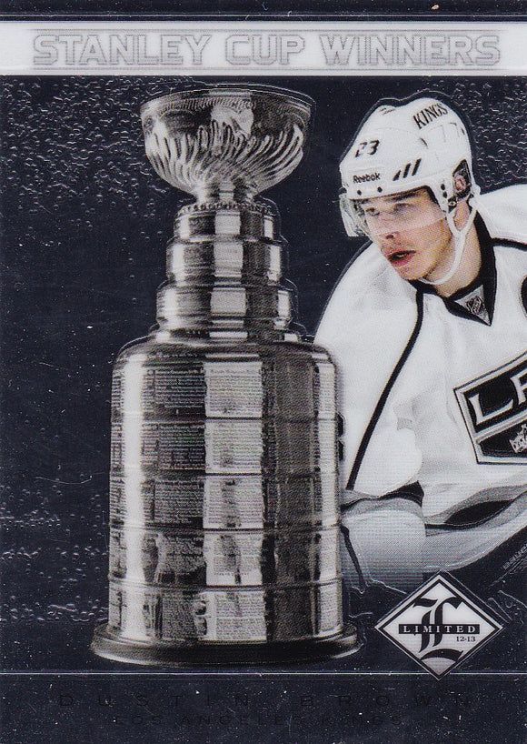 Dustin Brown 2012-13 Limited Stanley Cup Winners card SC-36 #d 113/199