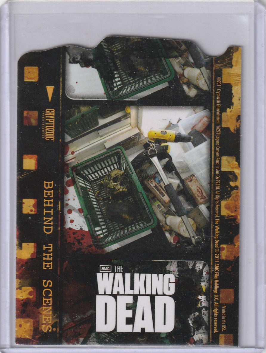 The Walking Dead Season 1 Behind the Scenes Insert card C04 – Grants Cards  and Collectibles
