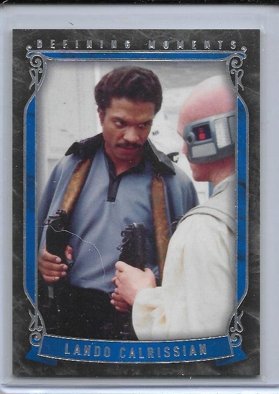 2015 Star Wars Masterwork Defining Moments card DM-5 Lando