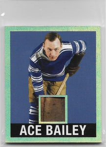 Ace Bailey 2017-18 Leaf Hockey Originals Relic card LM-01 #d 1/1