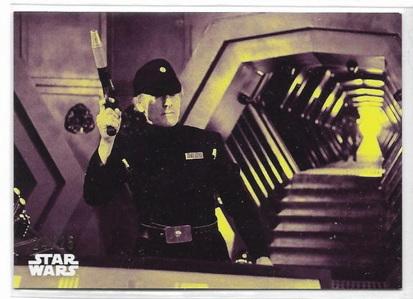 Star Wars A New Hope Black and White card #79 Purple #d 24/25