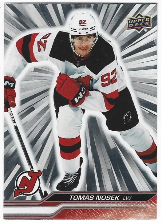 Tomas Nosek 2023-24 Upper Deck Extended Outburst Silver card #583