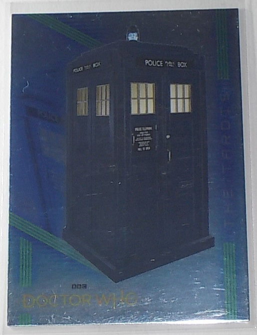 2022 Doctor Who Series 11 & 12 Character Mirror Card M5 The TARDIS