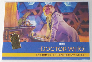 2022 Doctor Who Series 11 & 12 GOLD Tardis Parallel Card #28 #d 90/99