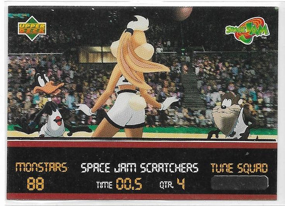 1996 Upper Deck Space Jam Scratchers card SC3