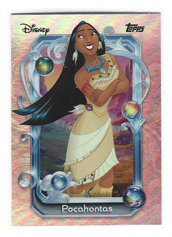2025 Topps Disney Wonder Base Cartoon Princess card #157 Pocahontas