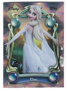 2025 Topps Disney Wonder card #82 Elsa Diamante Parallel – Grants