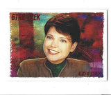 2021 Women of Star Trek Art and Images card #22 Ezri Dax Red #d 02/50