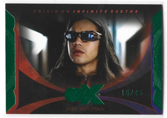 Cryptozoic CZX Crisis on Infinite Earths #21 Vibe Returns Green #d 16/45