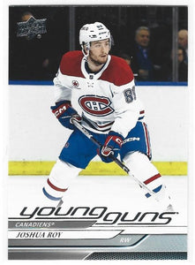 Joshua Roy 2024-25 Upper Deck Young Guns Rookie card #246