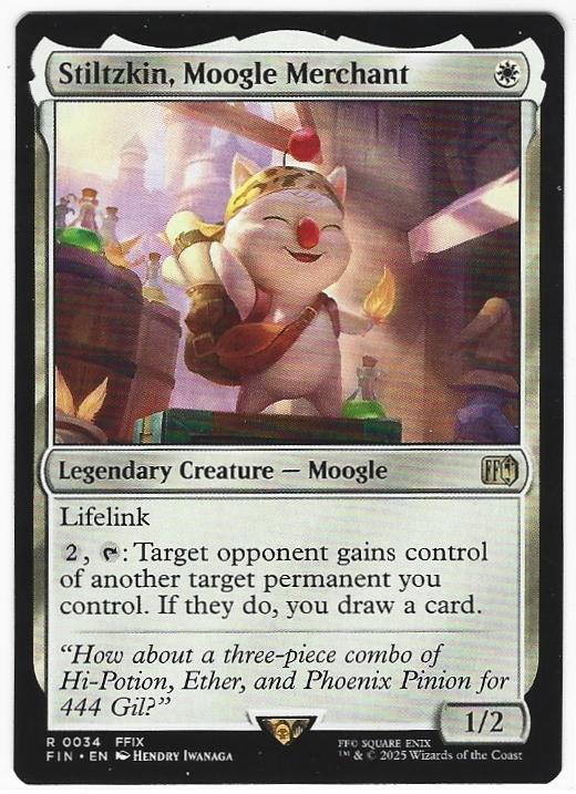MTG Final Fantasy Stiltzkin, Moogle Merchant R 0034