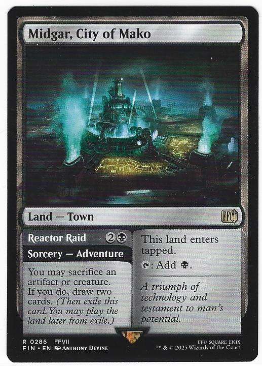 MTG Final Fantasy Midgar, City of Mako R 0286