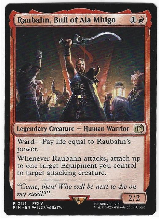 MTG Final Fantasy Raubahn, Bull of Ala Mhigo R 0151