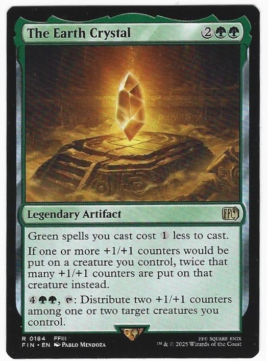 MTG Final Fantasy The Earth Crystal R 0184