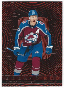 Nathan Mackinnon 2023-24 Upper Deck Seeing Red card SR-81