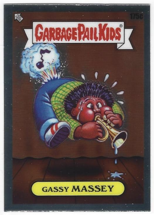 2022 Garbage Pail Kids Chrome Series 5 175c Gassy Massy C Variation