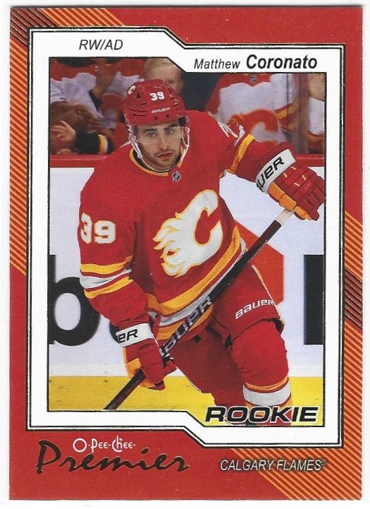 Matthew Coronato 2023-24 O-Pee-Chee Premier Rookie card P-86