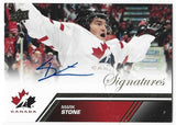 Mark Stone 2013-14 Upper Deck Team Canada Autograph card #66