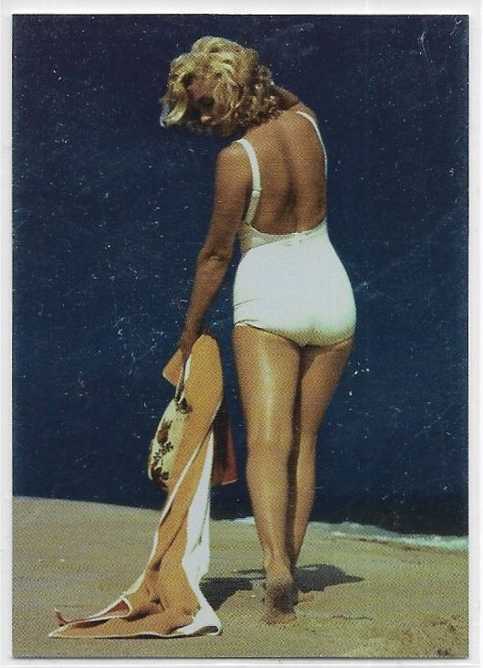 Marilyn Monroe Shaw Family Archive Swim Suit Fun card MS3