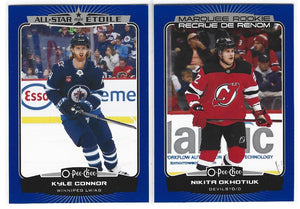 2022-23 O-Pee-Chee Blue Parallels Choose your numbers from the list