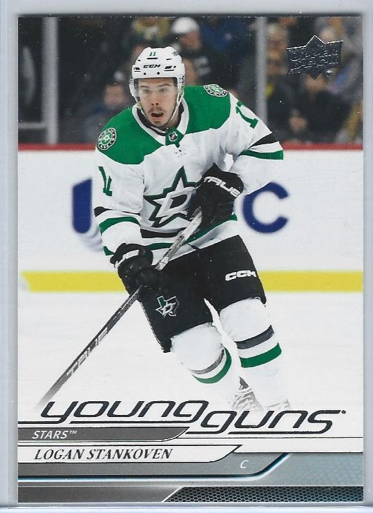 Logan Stankoven 2024-25 Upper Deck Young Guns Rookie card #244