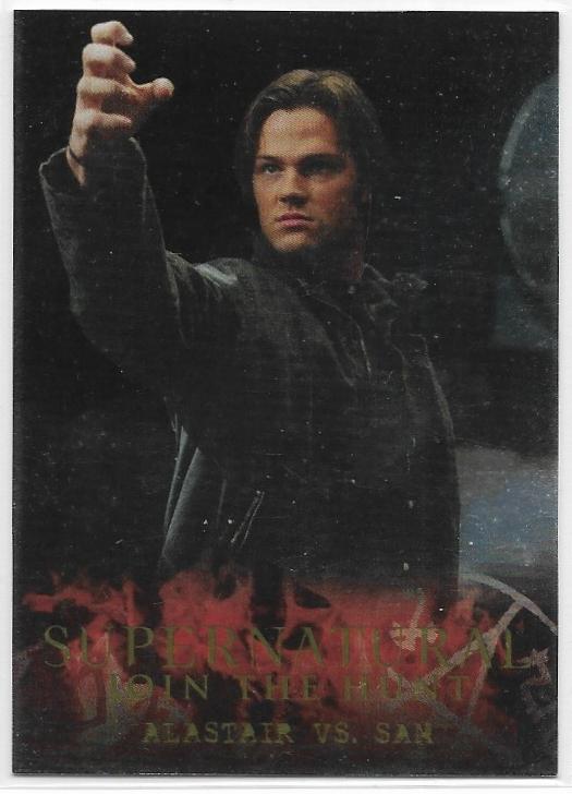 Supernatural Seasons 4 - 6 card #14 Gold Foil-Board #d 29/50