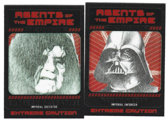 2014 Star Wars Chrome Perspectives Wanted Posters Choose Your Numbers from the list