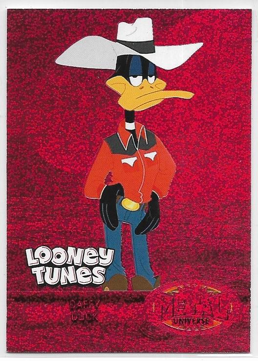 2024 Fleer Retro Looney Tunes Retro Metal Universe RMU-36 Daffy Duck Red Dots 167/299