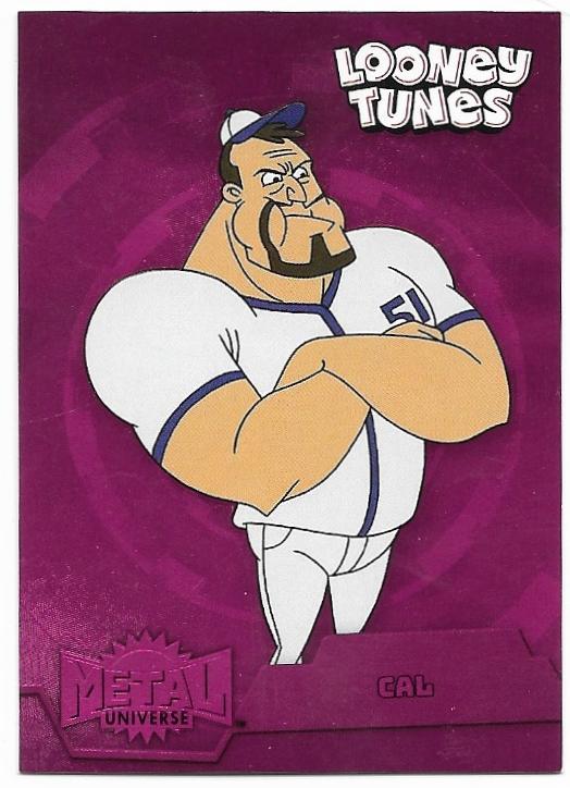 2024 Fleer Retro Looney Tunes Metal Universe MU-35 Cal Pink 194/300