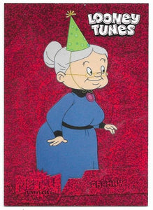 2024 Fleer Retro Looney Tunes Metal Universe MU-11 Granny Red Dots 224/349