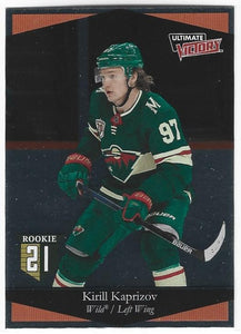 Kirill Kaprizov 2020-21 Upper Deck Ultimate Victory Rookie card UV-35