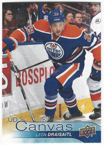 Leon Draisaitl 2016-17 Upper Deck UD Canvas card C36