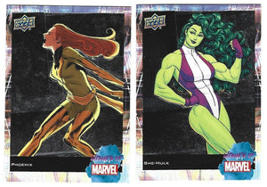 2024 Upper Deck Women of Marvel Choose Your Numbers from the List