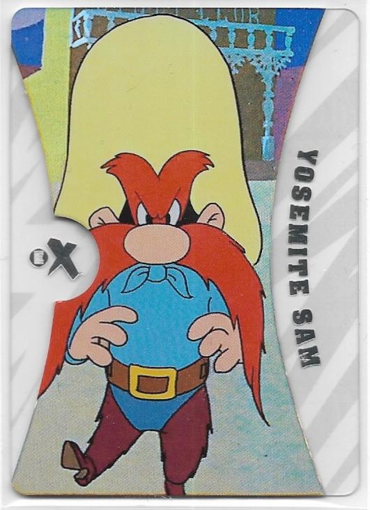 2024 Fleer Retro Looney Tunes E-X Insert card EX-13 Yosemite Sam