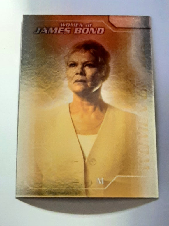 Women of James Bond In Motion Women of MI6 card M3 M
