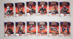Star Wars Disney Store UK 12 card Rebels Promo set