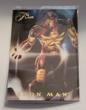 1994 Flair Marvel Annual Power Blast card 3 of 18 Iron Man