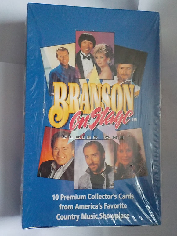 1992 Branson On Stage Factory Sealed Trading Card Box