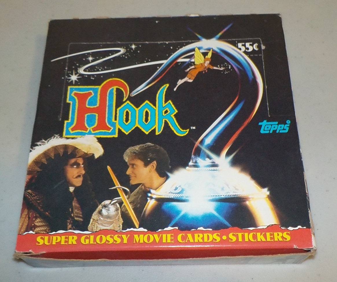 1991 Topps Hook Movie Trading cards 36 Pack Box – Grants Cards and