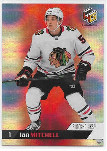 Ian Mitchell 2020-21 Upper Deck Extended HoloGrFX Rookie card HG-18