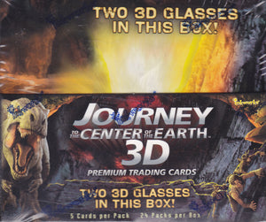 Journey To The Center Of The Earth 3D Factory Sealed 24 Pack box - 1 Pieceworks per box!