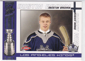 Dustin Brown 2003-04 Quest For The Cup Rookie card 119 #d 175/950