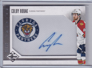 Colby Robak 2012-13 Limited Phenoms Autograph card 212 #d 32/49