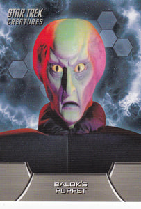 Star Trek The Remastered Original Series Creatures card C2 Balok's Puppet