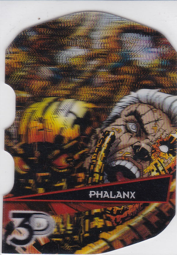2015 UD Marvel 3D card #71-3D Phalanx Framework Die-Cut Parallel