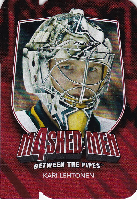 Kari Lehtonen 2011-12 Between The Pipes Masked Men 4 card MM-26 Ruby