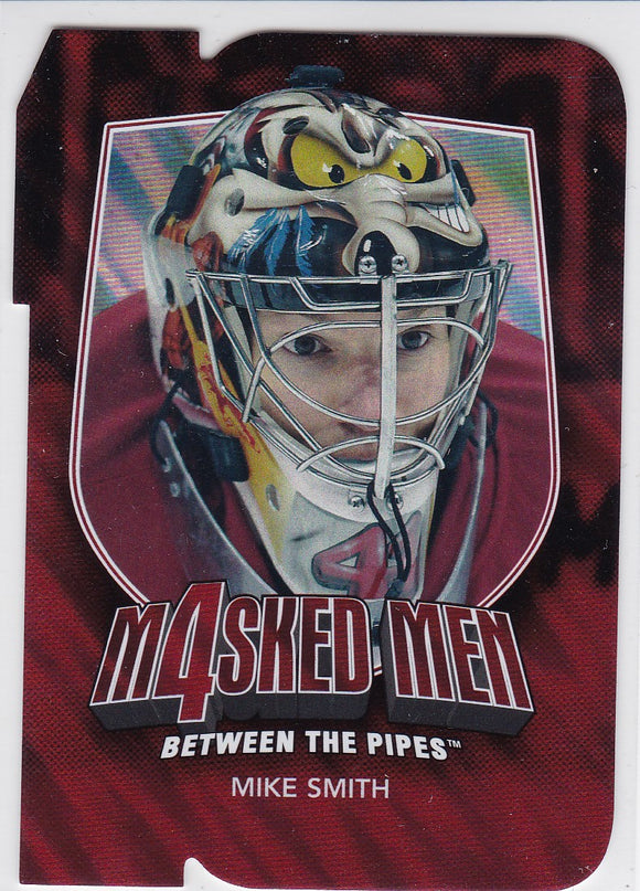 Mike Smith 2011-12 Between The Pipes Masked Men 4 card MM-43 Ruby