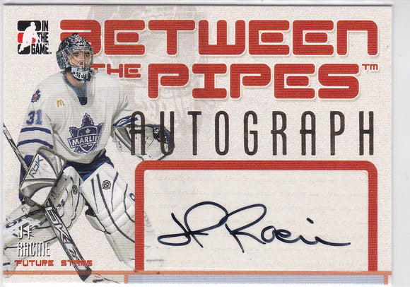 J-F Racine 2006-07 Between The Pipes Autograph card A-JFR