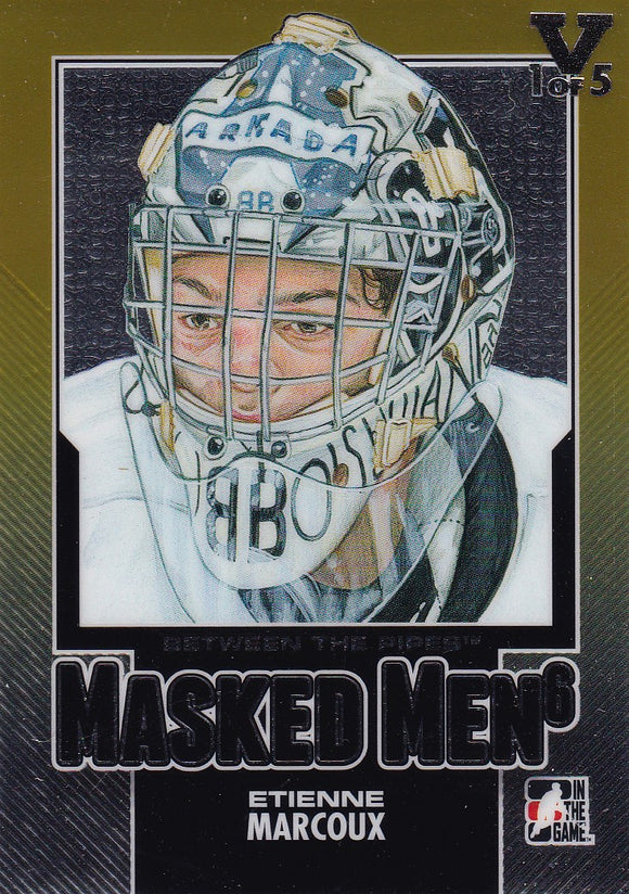 Etienne Marcoux Final Vault 2013-14 Between The Pipes Masked Men 6 card MM-20 #d 1 of 5