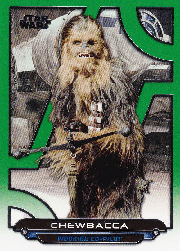 Star Wars Galactic Files Reborn card ANH-16 Green Parallel #d 032/199